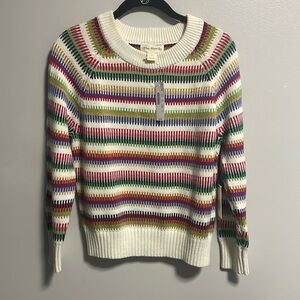 JCrew x The Reeds Multi Colored Striped Sweater